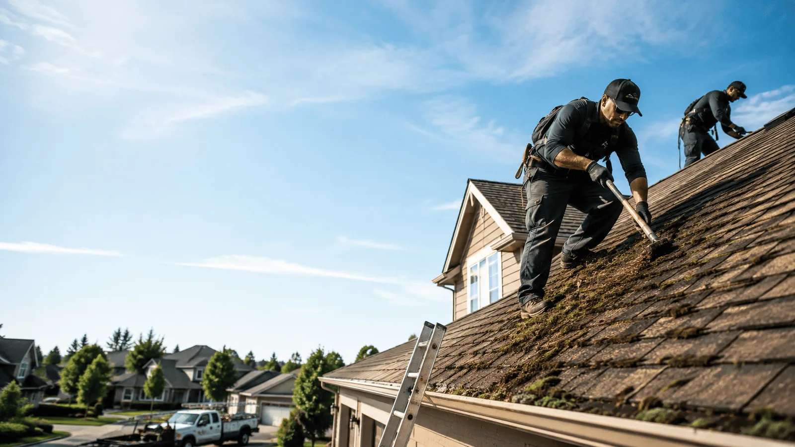 Roof Moss Removal in Willow, OK near me